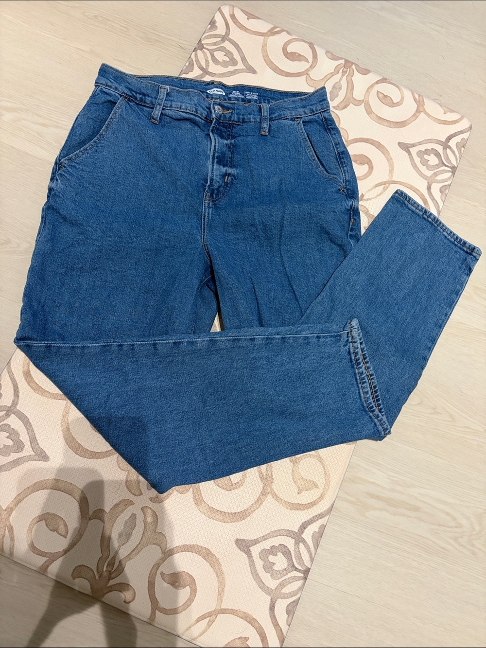 Old navy sky-hi straight jeans 12